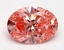 1.97 Ct. Fancy Vivid Pink Oval Lab Grown Diamond