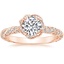 14K Rose Gold Cordoba Diamond Ring (5/8 ct. tw.), smalltop view