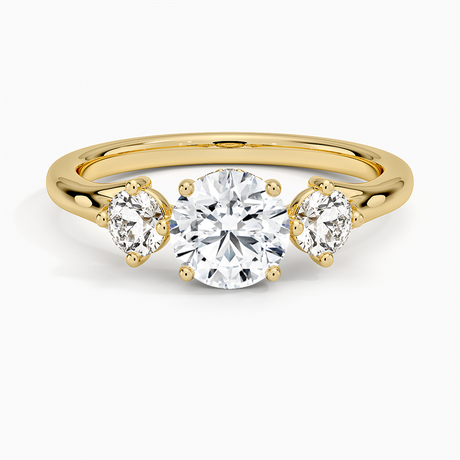 Luxe Floating Three Stone Diamond Ring (1/3 ct. tw.)