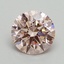 2.75 Ct. Fancy Intense Pink Round Lab Grown Diamond