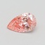 0.50 Ct. Fancy Intense Pink Pear Lab Grown Diamond
