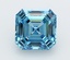2.43 Ct. Fancy Vivid  Blue Asscher Lab Grown Diamond