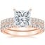 14K Rose Gold Sienna Diamond Bridal Set (7/8 ct. tw.)