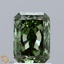 1.51 Ct. Fancy Vivid  Green Radiant Lab Grown Diamond