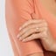 Platinum Ballad Half Coverage Diamond Ring (1/8 ct. tw.), smalladditional view 2