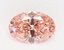 1.01 Ct. Fancy Vivid Pink Oval Lab Grown Diamond