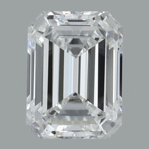 Emerald diamond — real photo