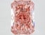 7.46 Ct. Fancy Vivid Pink Radiant Lab Grown Diamond