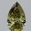 0.76 Ct. Fancy Vivid Yellow Pear Lab Grown Diamond