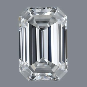 Emerald diamond — real photo