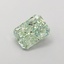 1.60 Ct. Fancy Intense Green Radiant Lab Grown Diamond