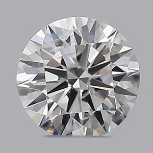 Round diamond — real photo