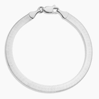 Dezi Herringbone Bracelet (4.6mm)