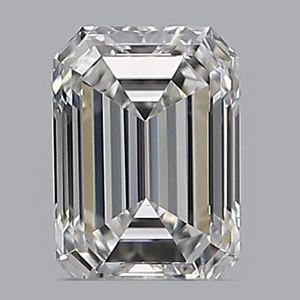 Emerald diamond — real photo