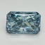 2.03 Ct. Fancy Vivid Blue Radiant Lab Grown Diamond