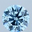3.0 Ct. Fancy Vivid Blue Round Lab Grown Diamond