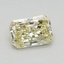 0.52 Ct. Fancy Light Yellow Radiant Lab Grown Diamond