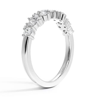 Custom Cluster Lab Diamond Ring
