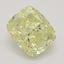 1.01 Ct. Fancy Light Yellow Cushion Diamond