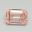 1.50 Ct. Fancy Vivid Pink Emerald Lab Grown Diamond
