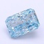 1.81 Ct. Fancy Vivid  Blue Radiant Lab Grown Diamond