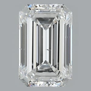 Emerald diamond — real photo