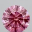 1.71 Ct. Fancy Vivid Pink Round Lab Grown Diamond