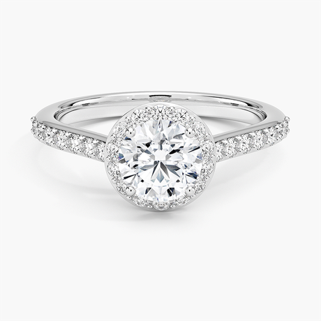 Halo Diamond Ring