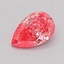 0.31 Ct. Fancy Vivid  Pink Pear Lab Grown Diamond