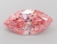 5.02 Ct. Fancy Vivid Pink Marquise Lab Grown Diamond