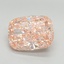 10.15 Ct. Fancy Intense Pink Cushion Lab Grown Diamond
