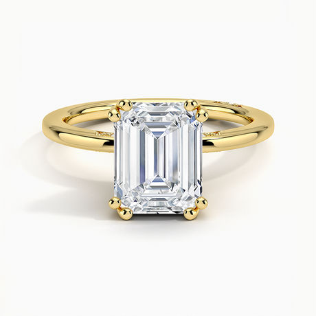 18K Yellow Gold Simply Tacori Delicate Drape Diamond Ring