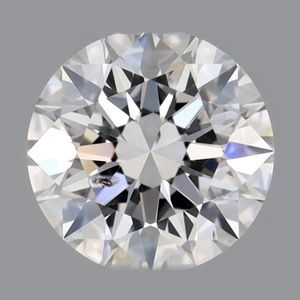 Round diamond — real photo