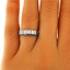 The Noga Ring, smalltop view on a hand
