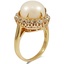 The Hikari Ring, smalltop view on a hand