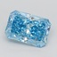 1.50 Ct. Fancy Blue Radiant Lab Grown Diamond