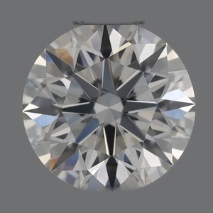 Round diamond — real photo