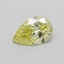 0.65 Ct. Fancy Intense Yellow Pear Lab Grown Diamond
