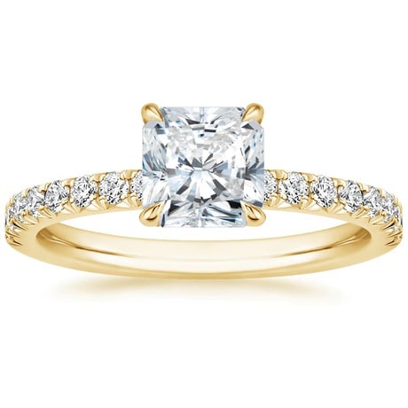 18K Yellow Gold Amelie Diamond Bridal Set