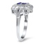 The Maxi Ring, smalltop view on a hand