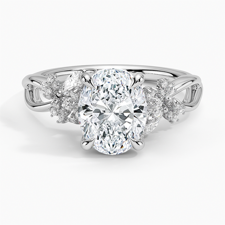18K White Gold Summer Blossom Diamond Ring (1/4 ct. tw.)