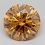2.02 Ct. Fancy Orangy Brown Round Lab Grown Diamond