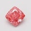 0.78 Ct. Fancy Vivid Pink Cushion Lab Grown Diamond