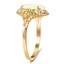 The Kassi Ring, smalltop view on a hand