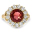 Victorian Rhodolite Garnet Vintage Ring