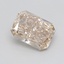 0.30 Ct. Very Light  Brown Radiant Lab Grown Diamond