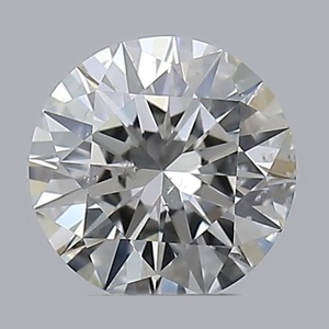 Round diamond — real photo