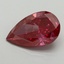 3.19 Ct. Fancy Vivid Red Pear Lab Grown Diamond