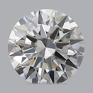 Round diamond — real photo