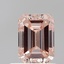 0.88 Ct. Fancy Brownish Pink Emerald Lab Grown Diamond